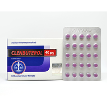 BP Clenbuterol 40mcg 100 tabs
