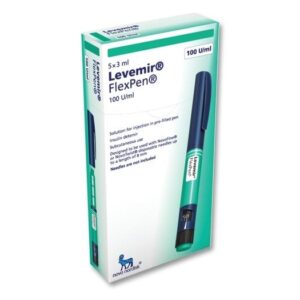 Levemir (Insulin) Novo Nordisk Flexpen, 5x300IU (INT)