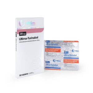 Turinabol Ultima Pharmaceuticals 20mg, 50tabs (INT)