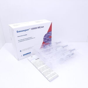 Binocrit Sandoz 10000iu/ml, 6 pens 6ml (INT)