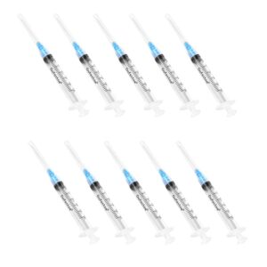 Syringes cRowX Labs 3ml 1.5inch, 10 pieces (USA Domestic)