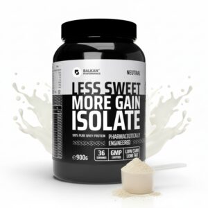 100% WHEY PROTEIN ISOLATE Unflavoured, 900g