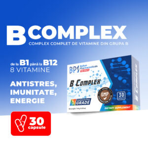 B Complex, 30 caps.