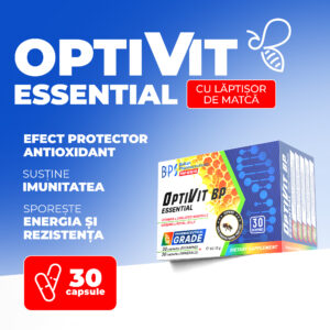 OptiVit BP Essential – vitamin and mineral complex, 30+30 caps.