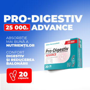 Pro Digestive 25000, 625mg, 20 caps.