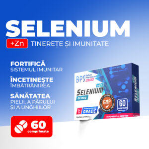 SELENIUM + ZINC, 50mcg, 60 tab.