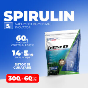 Spirulin BP, 300g, 60 servings, powder