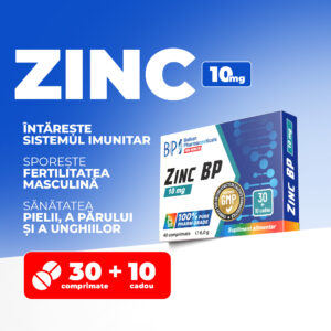 Zinc BP, 100mg, 40 tab.